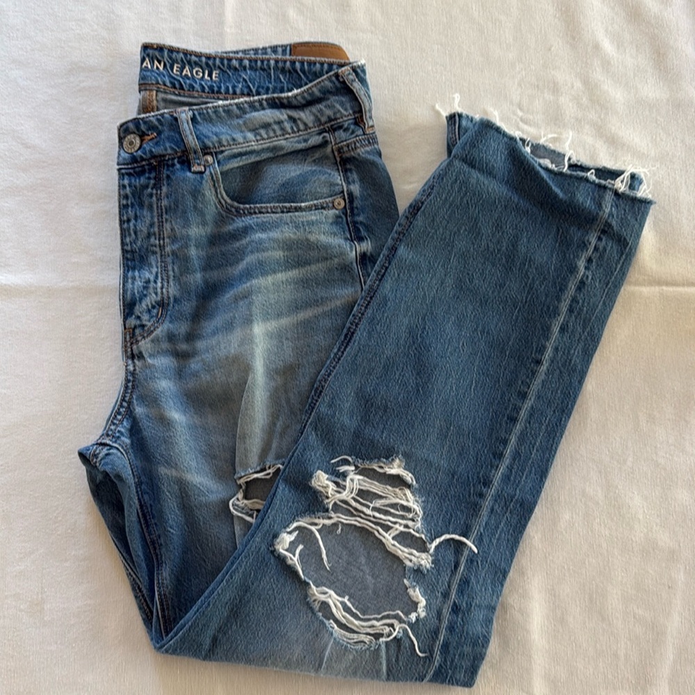 American Eagle Tomgirl jeans Size 6L